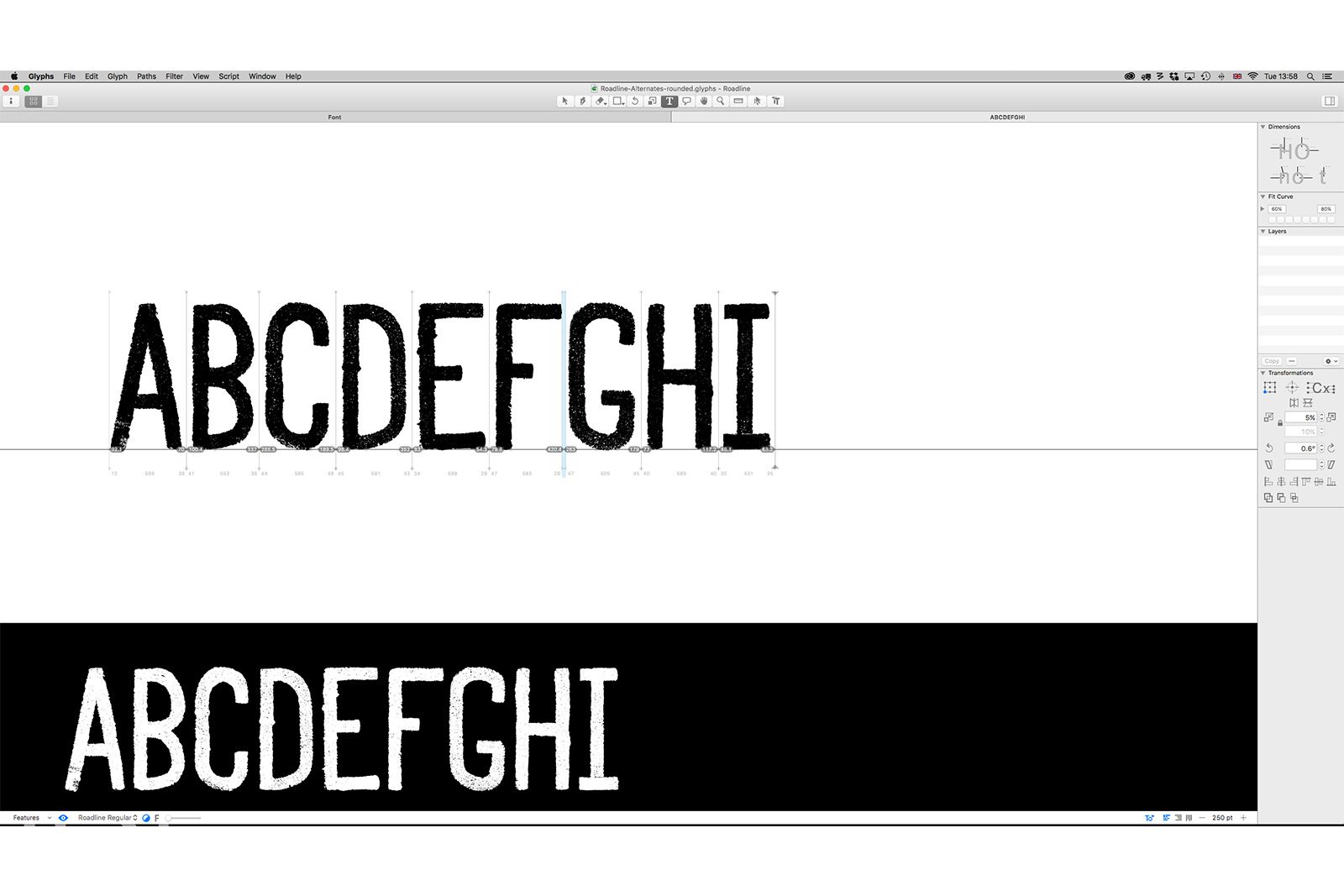 A font is born — on designing type