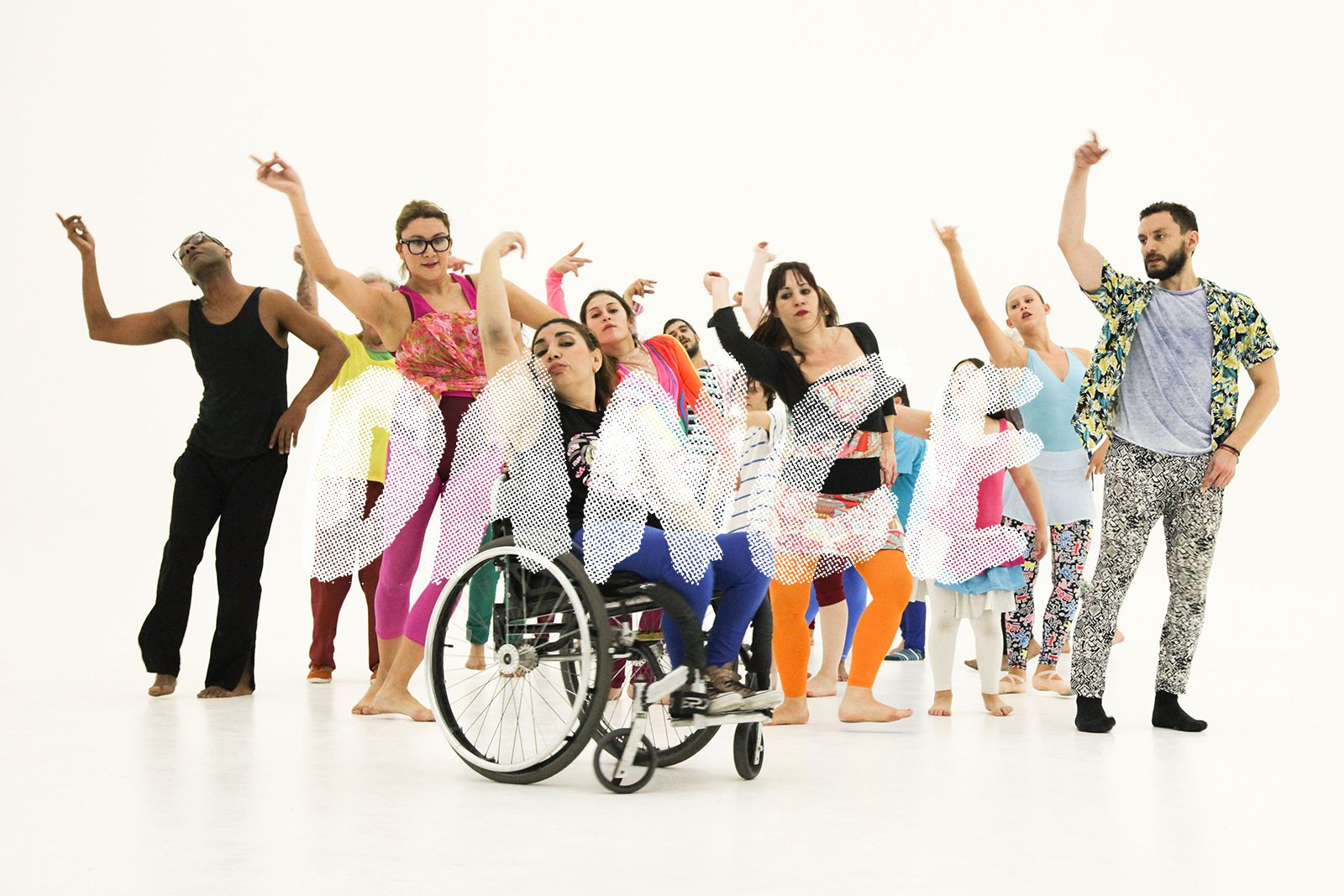 O Street brand refreshes for Dance Umbrella. Brushstroke logo overlay image
