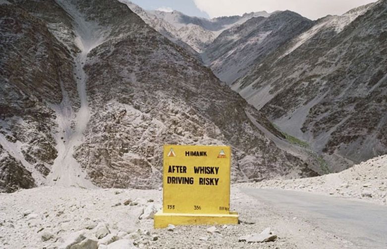 Himalayan road signs. HIMANK