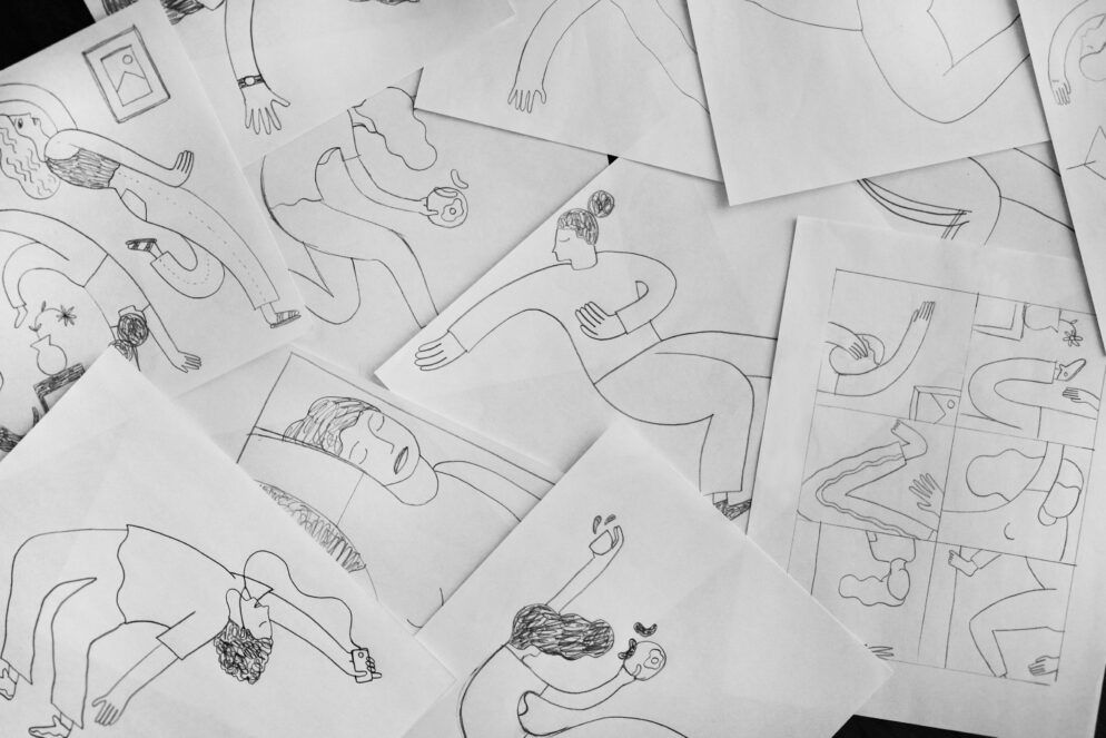 Dance Umbrella sketches