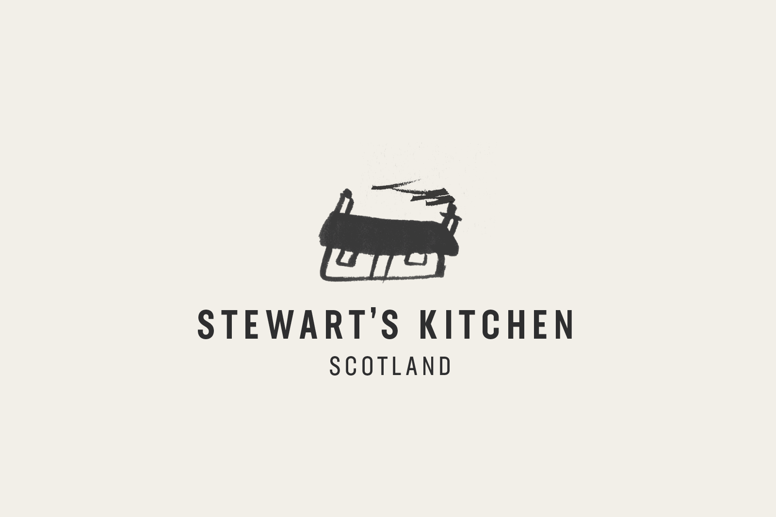 Hebridean Food Co - Stewart's Kitchen Logo Design