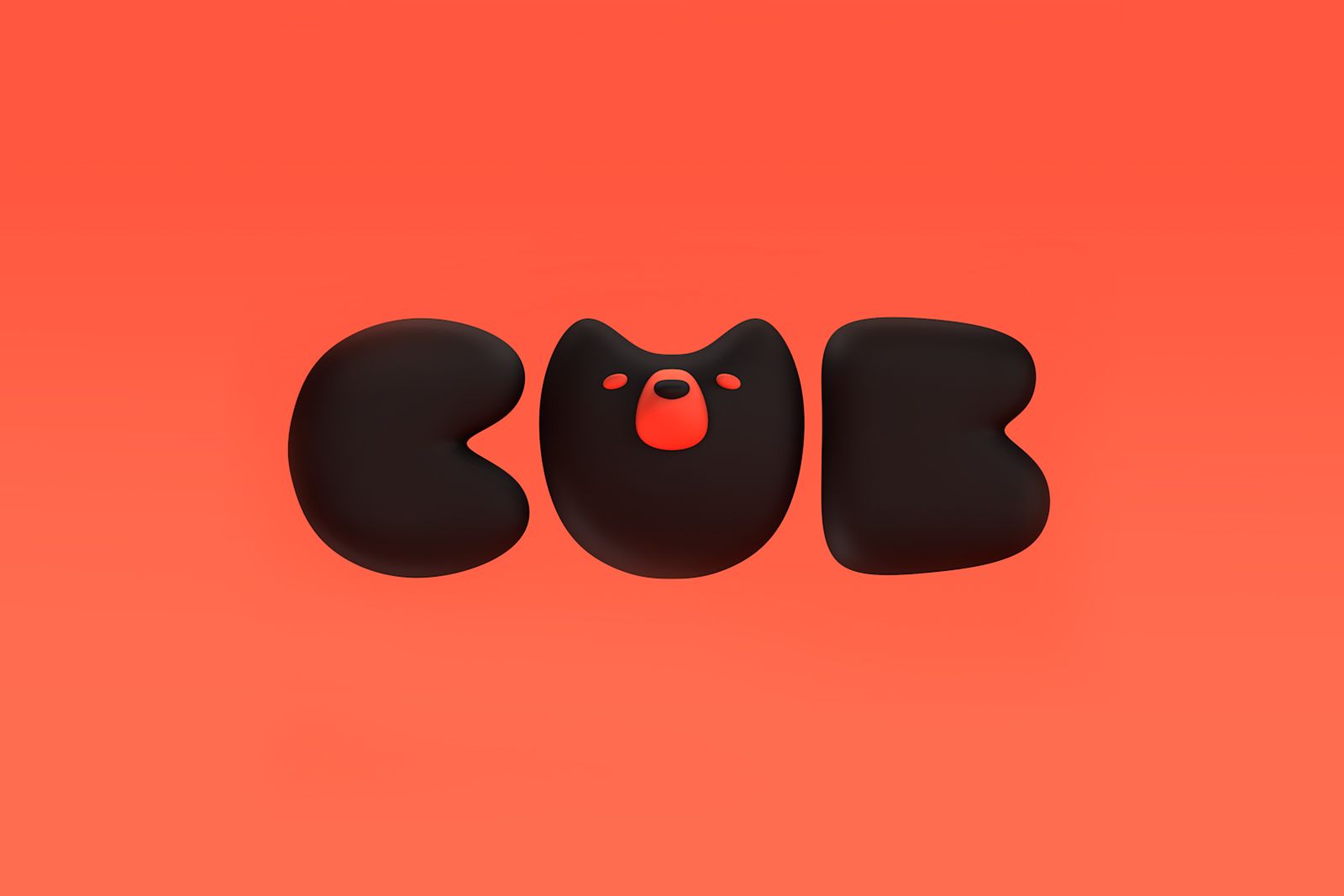 O Street Cub 3D Logo Design.