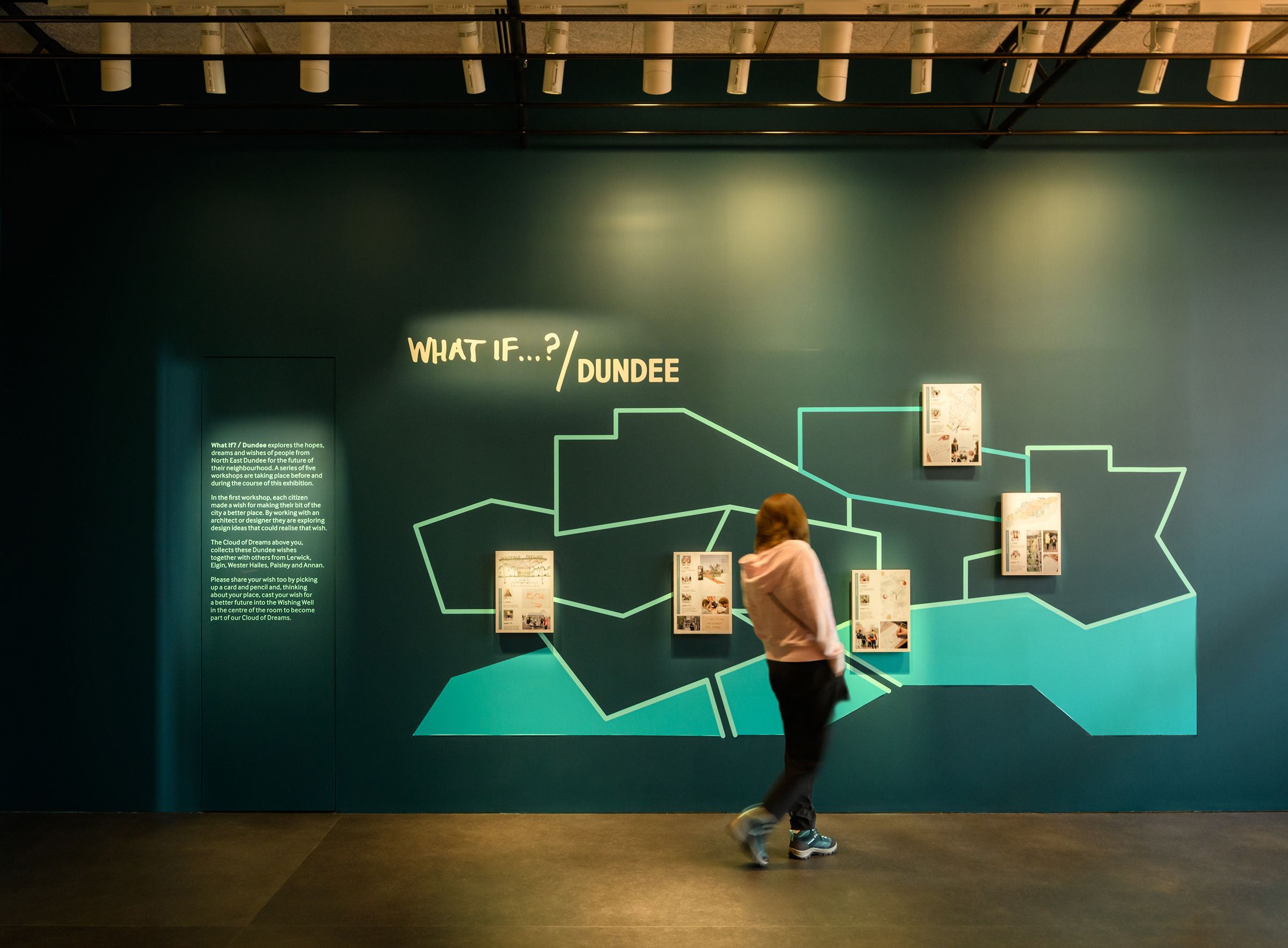 What if...?/Dundee Exhibition in V&A Scotland. O Street Visual Identity and Design.