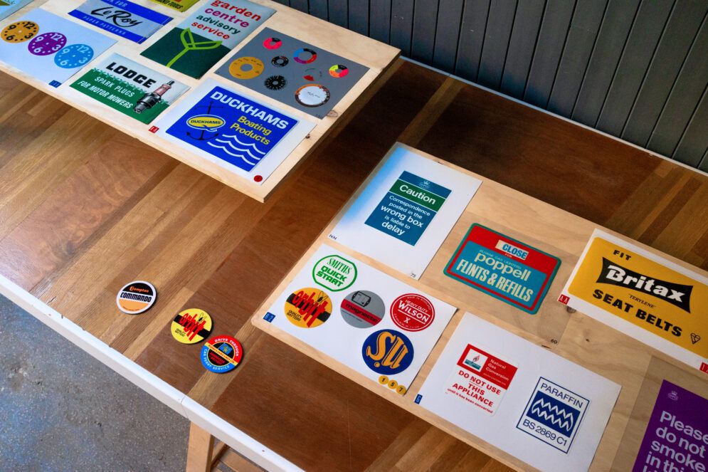 Label o' Love Even Preparation - Boards and coaster at O Street Design Agency Headquarters in Scotland