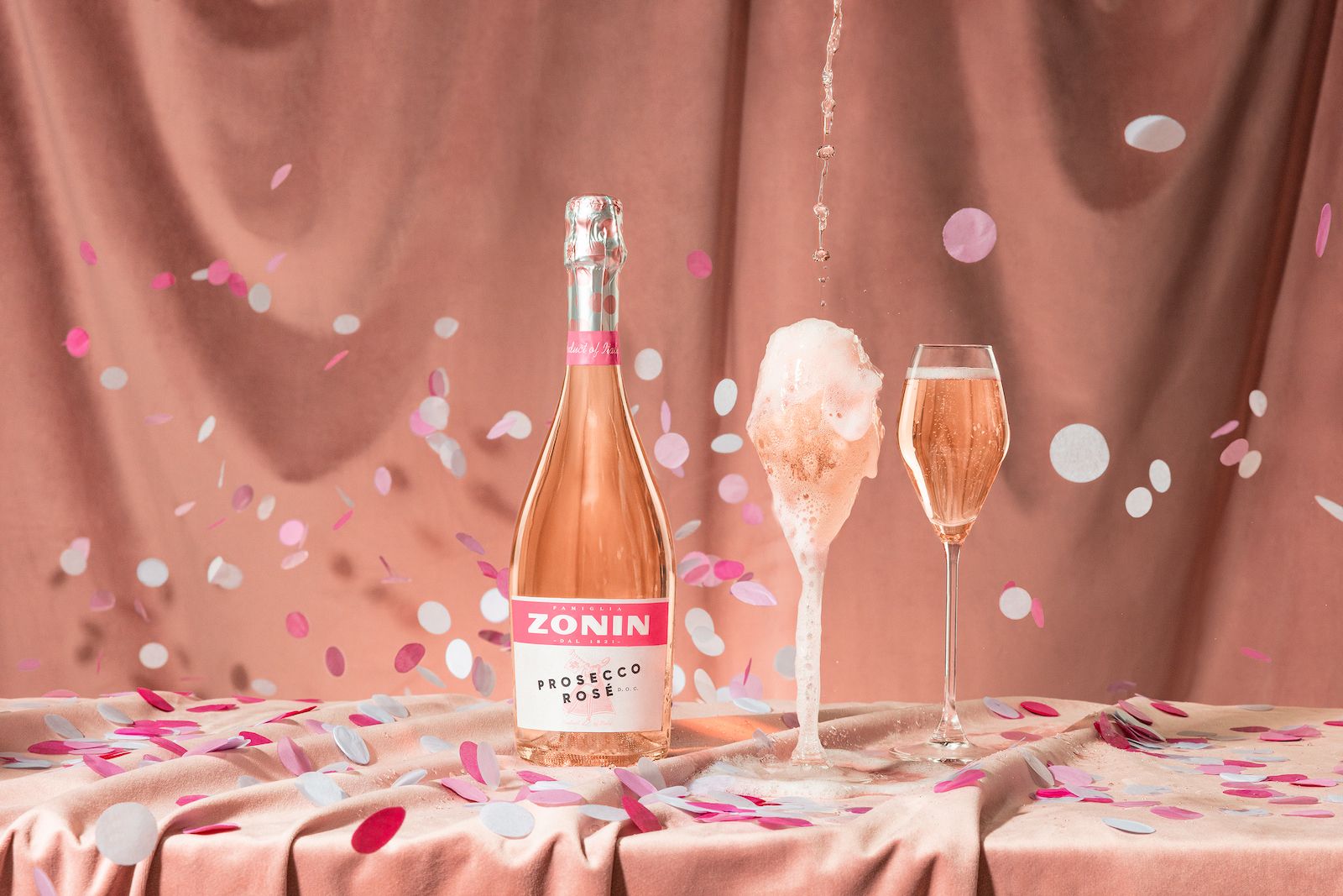 O Street Glasgow - Zonin Prosecco US Make It Pop! Campaign Photography 