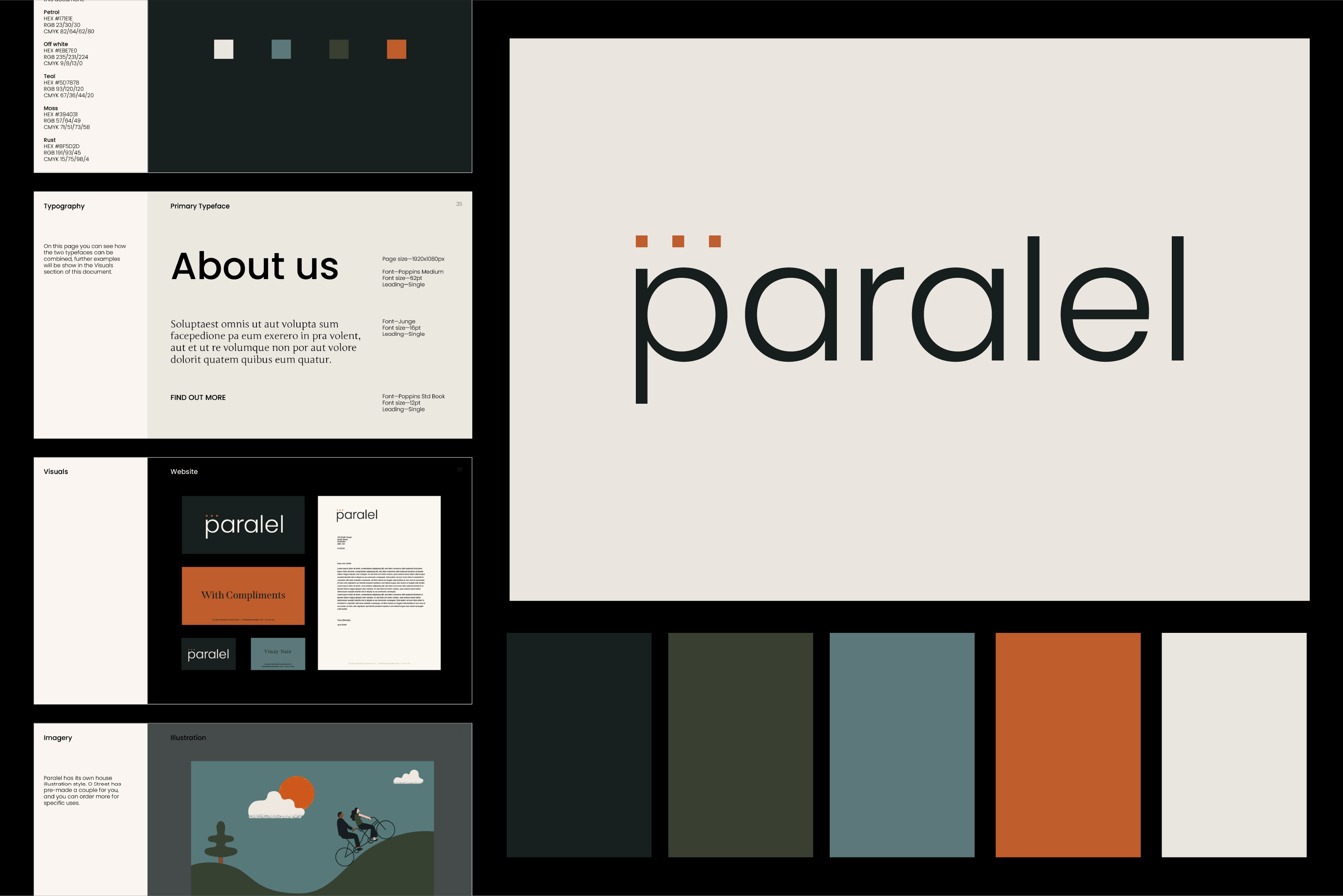 TIFIN Paralel Brand identity overview