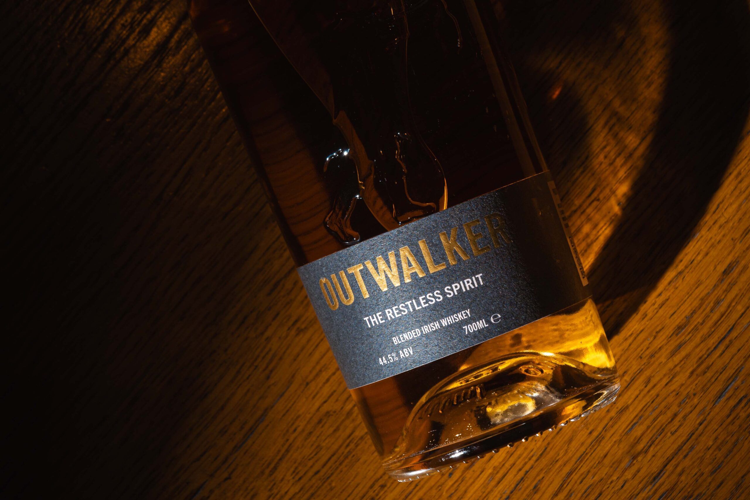 O Street Custome Bottle Design for Outwalker Irish Whiskey